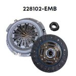 KIT DE EMBRAGUE RENAULT CLIO II K4M KANGOO 1.6  SANDERO STEPWAY SYMBOL 1.6 16V 2008/2010