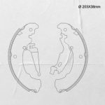 ZAPATA DE FRENO TRASERA FIAT PALIO 11 - 23