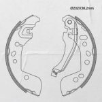 ZAPATA DE FRENO TRASERA FIAT CRONOS FASTBACK PULSE ABARTH 22