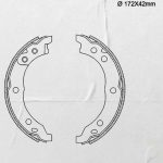 ZAPATA DE FRENO FIAT DUCATO 2.3 (2009»2023) CITROEN JUMPER VAN 2.8 (2005»2009) FURGON (2002»2009) PEUGEOT BOXER VAN 2.8 (2005»2019) FURGON 2.3 (2010»2015)