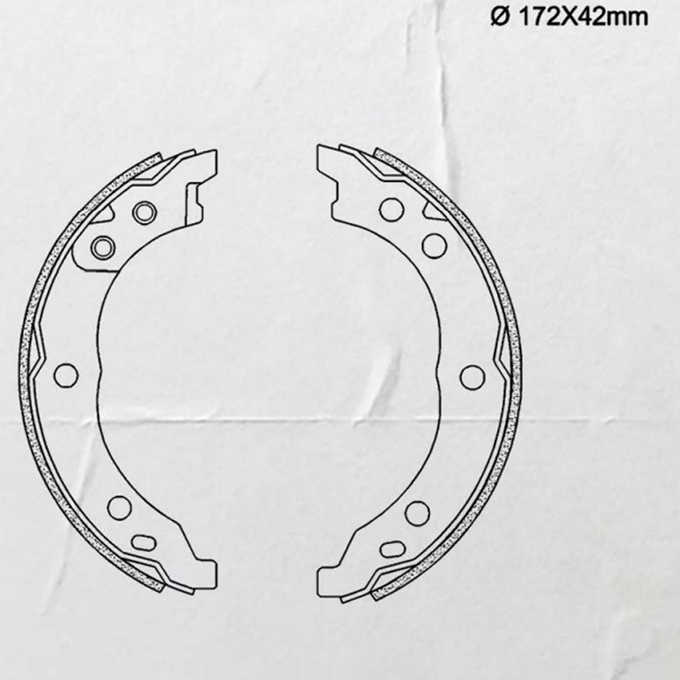 FR-FI322-CP ZAPATA DE FRENO FIAT DUCATO 2.3 (2009»2023) CITROEN JUMPER VAN 2.8 (2005»2009) FURGON (2002»2009) PEUGEOT BOXER VAN 2.8 (2005»2019) FURGON 2.3 (2010»2015) - Imagen 1