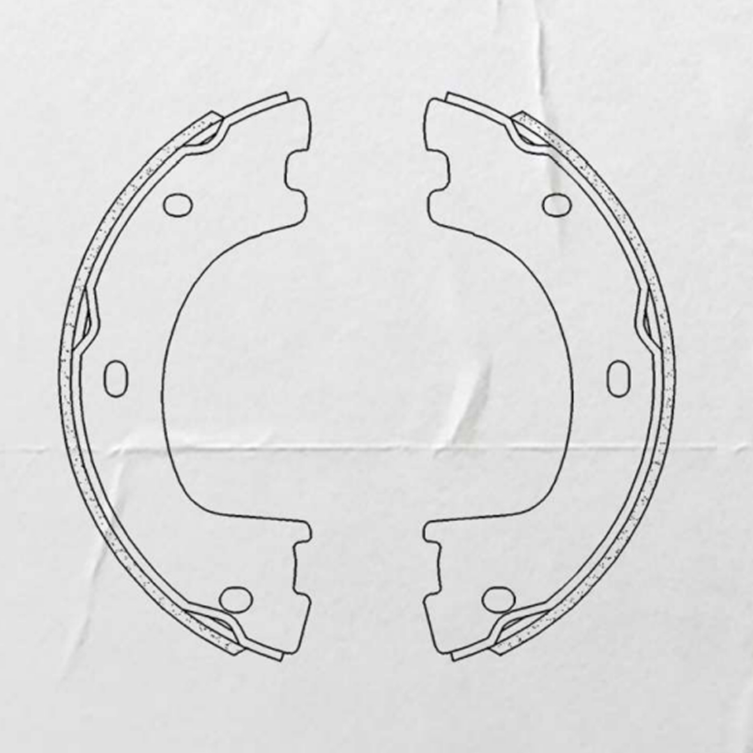 FR-MB526-CP ZAPATA DE FRENO MERCEDES BENZ SPRINTER 415-515-516-517 - Imagen 1