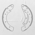 ZAPATA DE FRENO RENAULT LAGUNA 2.0 2.9 R21 2.1 2.2 SCENIC 1.6 1.9 2.0